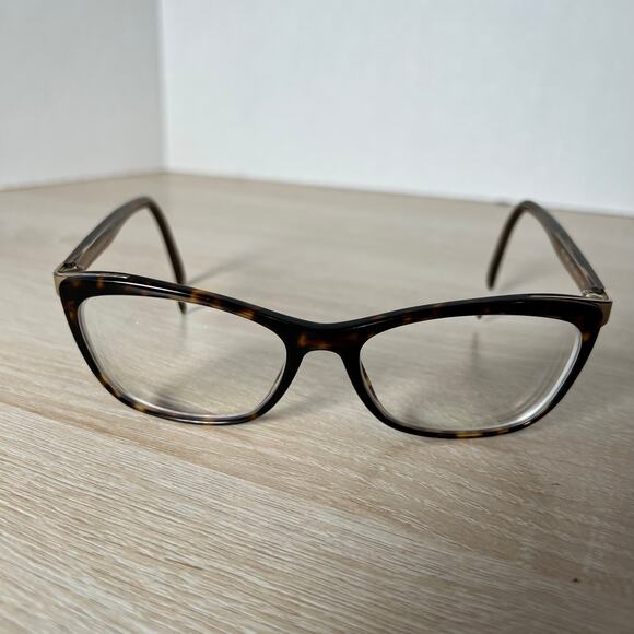 Versace Mod.3255 108 Eyeglasses Brown Tortoise Shell Frames 54-17-140 Italy - Picture 2 of 8